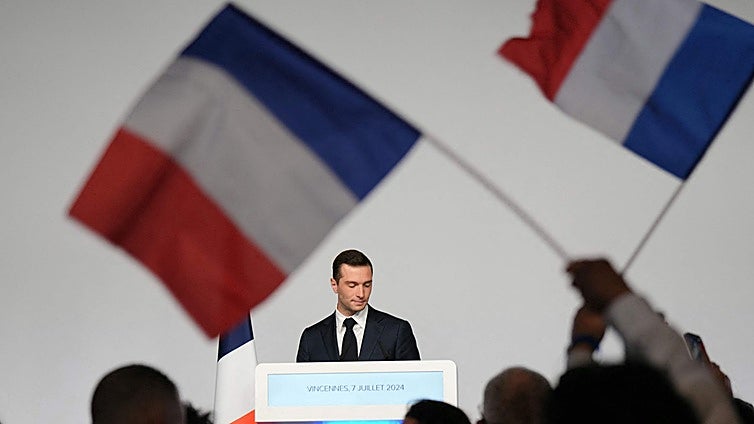 El derechista Bardella, acusado de contratar un 'entrenador político' con fondos europeos