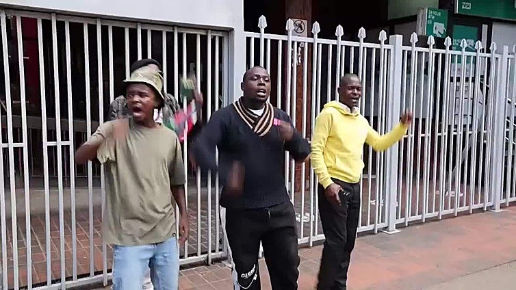 Kenyan activists protest in support of those repressed in Tanzania