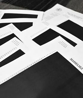 Secondary image 2 - Above, Bill Clinton with a young woman. Bottom left, painting of Bill Clinton. On your right, entire pages censored