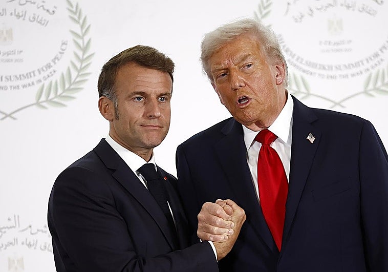 Macron desentierra el hacha de guerra contra Trump por la retirada del visado a un exministro francés