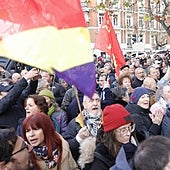 Belarra y Serra se suman a una protesta frente a la embajada de EE.UU.: «Yankees de mierda, váyanse al carajo»