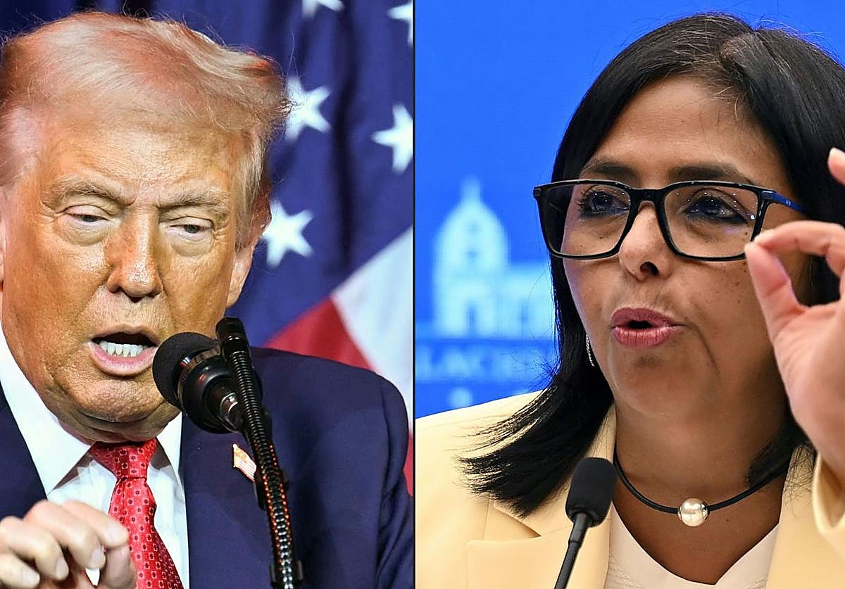 La pugna entre Delcy y María Corina para conquistar a Trump