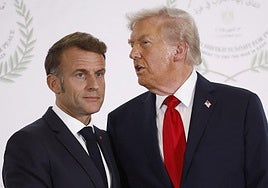 Trump difunde mensajes privados de Macron: «No entiendo qué estáis haciendo con Groenlandia»