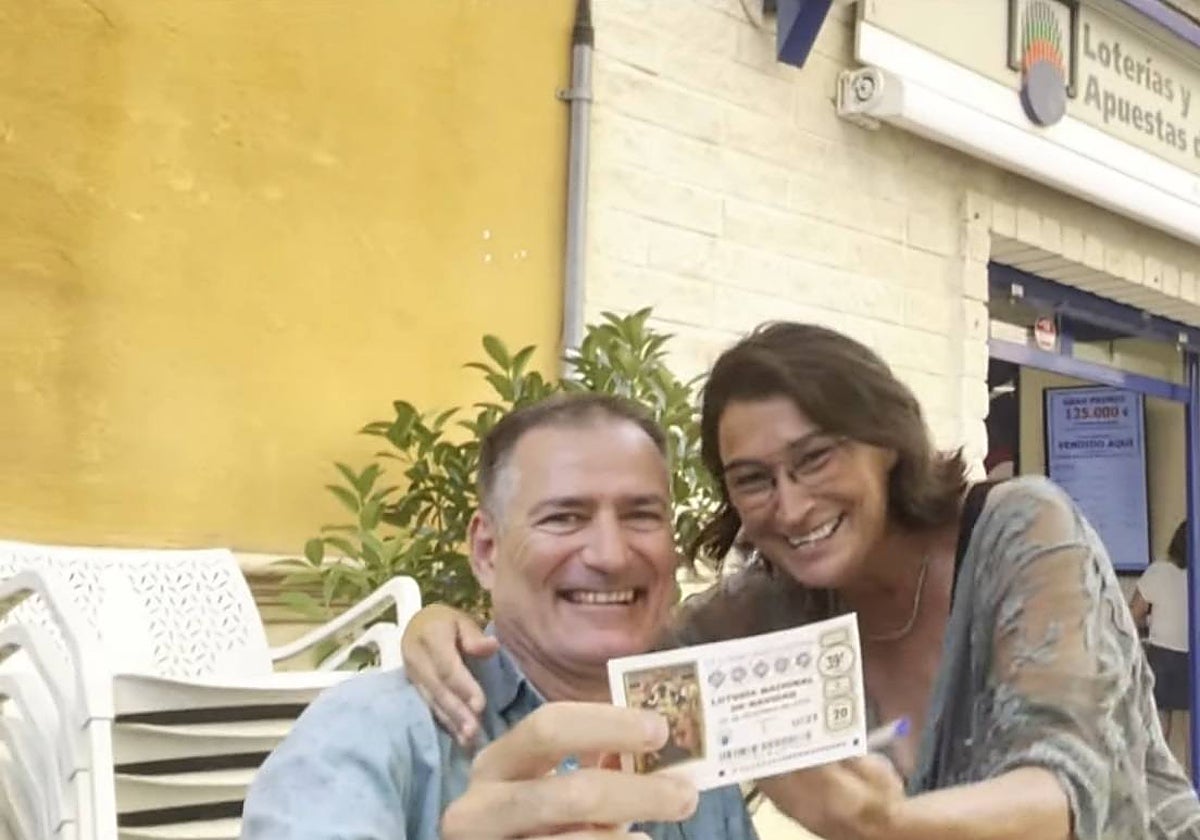 Captura de la campaña publicitaria de verano para la Lotería de Navidad 2023