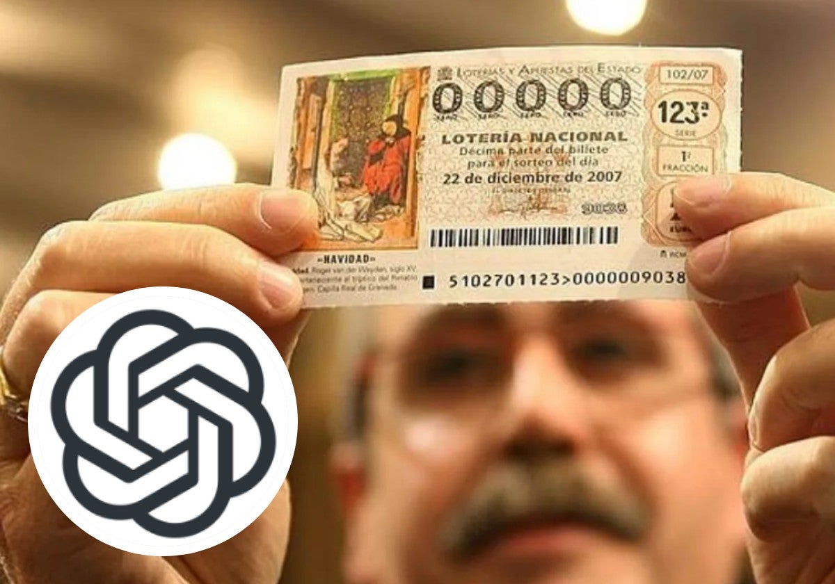 Décimo de un billete de Lotería de Navidad