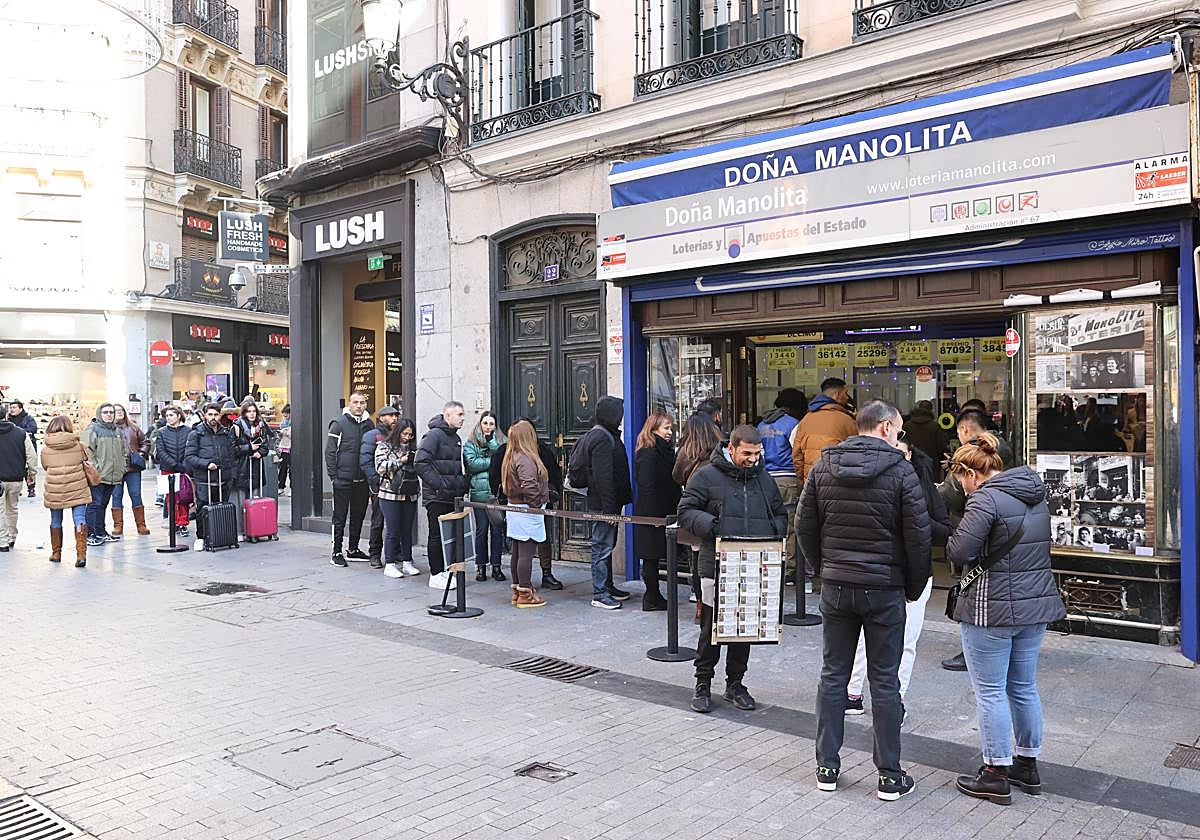 Lotería de Navidad: las mejores alternativas a Doña Manolita para evitar las colas para comprar un décimo