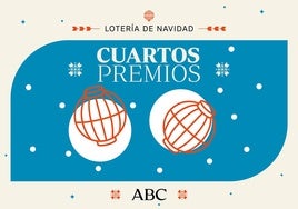 Estos son todos los cuartos premios de la Lotería de Navidad 2024