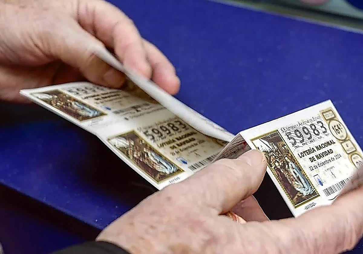 ¿Cuántos décimos tiene un mismo número de la Lotería de Navidad?