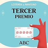 Este es el tercer premio de la Lotería de Navidad