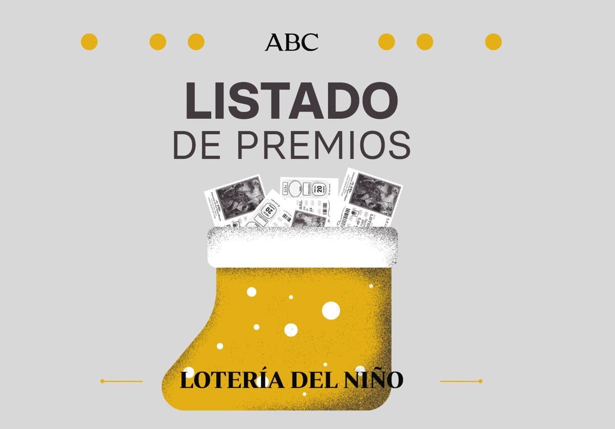 Lista de todos los premios de la Lotería del Niño 2024: comprueba el PDF oficial