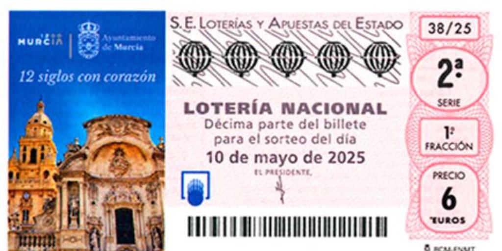 Lotería Nacional hoy, en directo: comprobar décimo, resultado del sorteo, número del cupón ganador y lista de premios oficial del sábado 10 de mayo