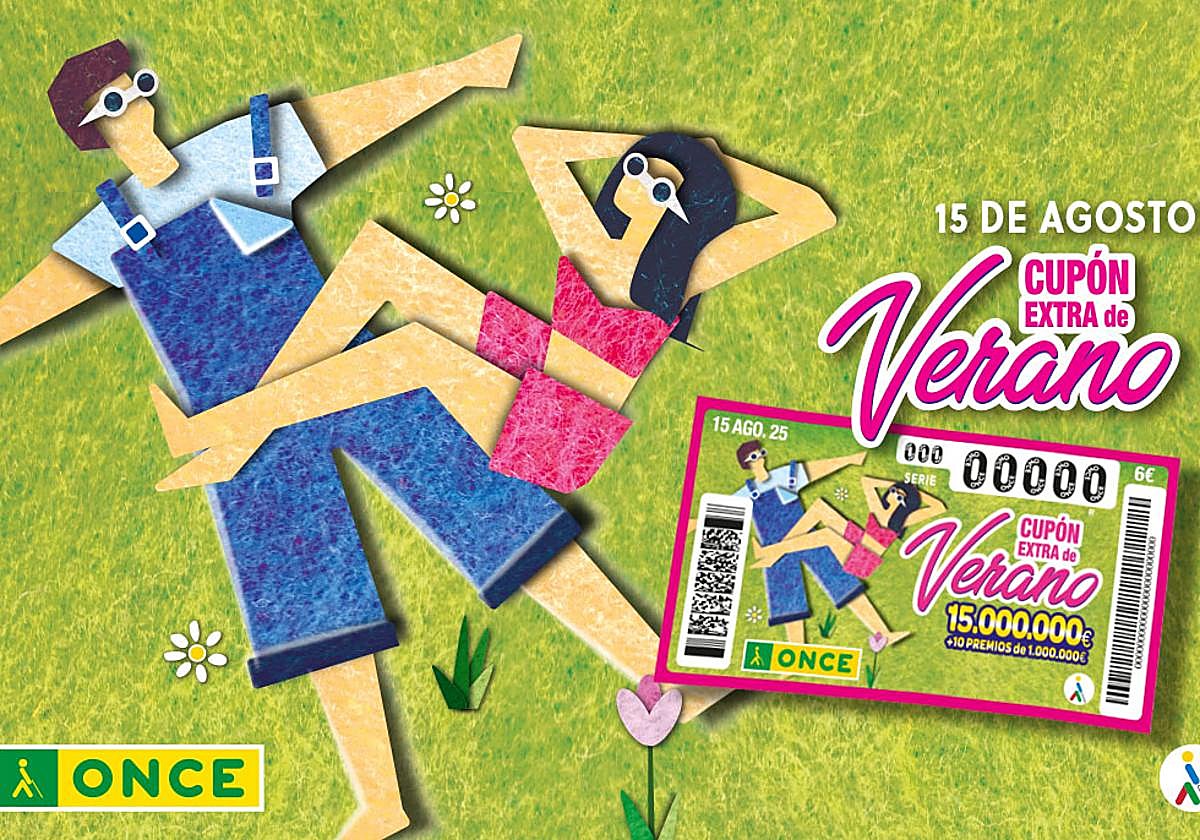 Lista oficial de premios del Sorteo Extraordinario del Cupón Extra de Verano de la ONCE hoy