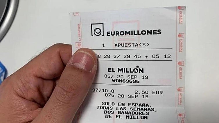 Un acertante de Euromillones se lleva un premio histórico de 250 millones de euros en el sorteo de este martes