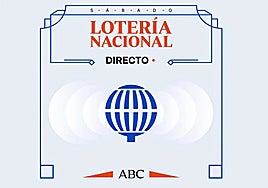 Comprobar Lotería Nacional hoy, en directo: números, resultados, décimo ganador y premios del Sorteo  del sábado 1 de noviembre