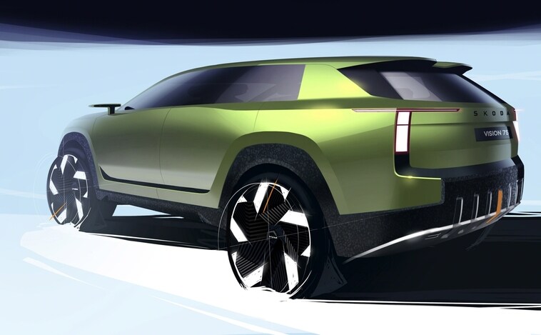 Skoda muestra cómo será el concept car Vision 7S