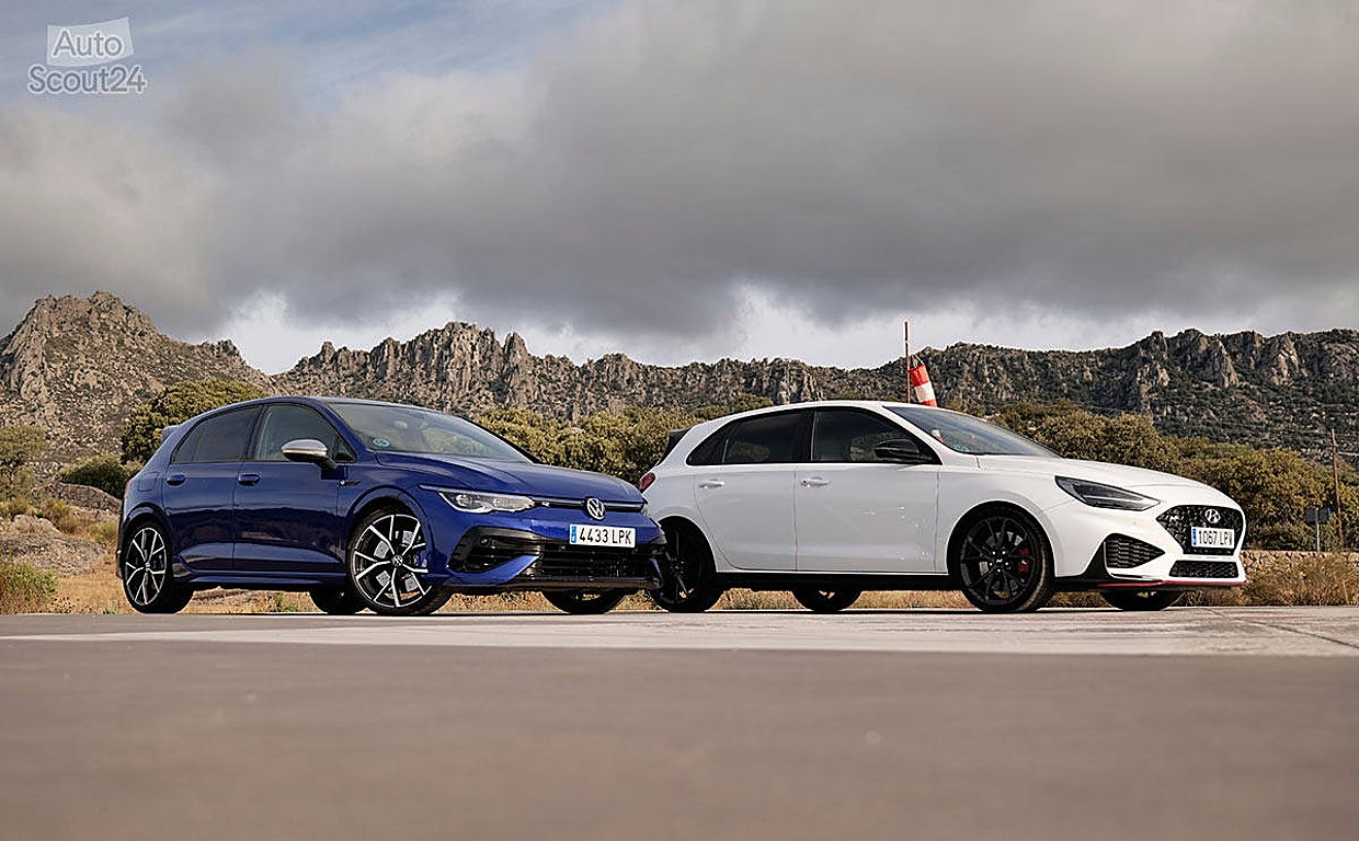 VW Golf R y Hyundai i30 N