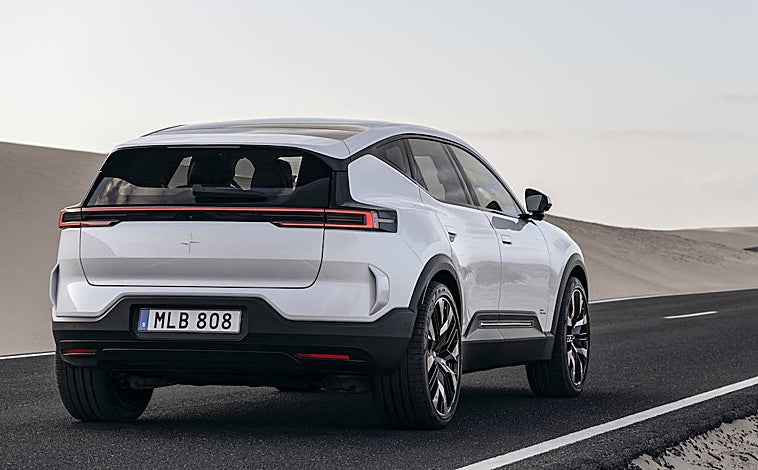 Imagen principal - Polestar 3, un coche de ciencia ficción en 2023
