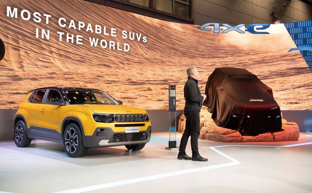 Jeep Avenger en su presentación en París