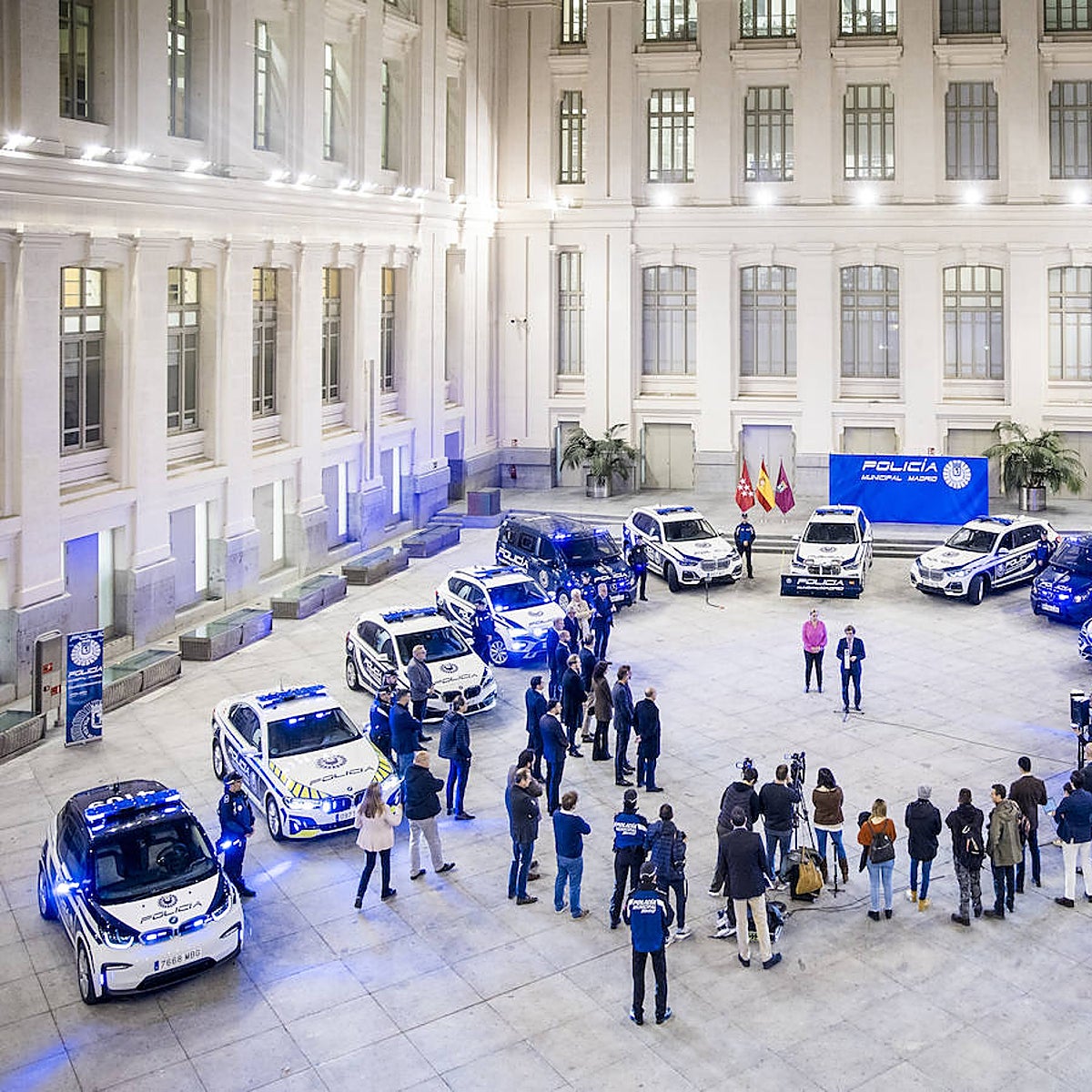 Así son los nuevos coches eléctricos de la Policía Municipal de Madrid