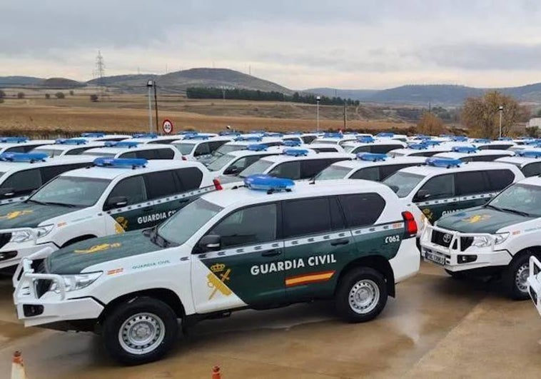 La Guardia Civil invertirá 70 millones en 2023 para renovar sus coches