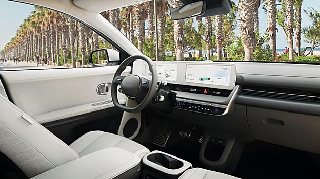 Interior del Hyundai Ioniw 5