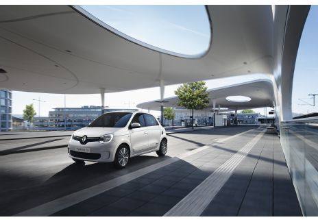 Gracias a su batería de 22 kWh, Twingo Electric puede recorrer la ciudad durante toda una semana con una sola carga.