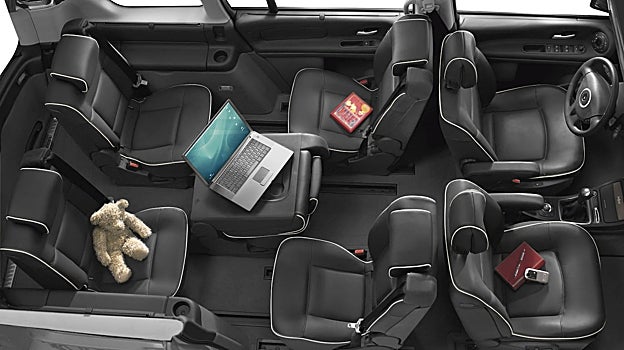 El interior admitía múltiples configuraciones