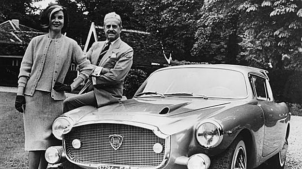 El Lancia Flaminia Loraymo, de 1960, que utilizaba para uso personal