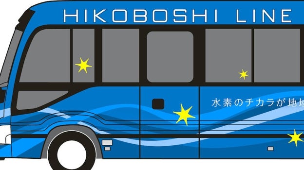 Bus de pila de hidrógeno Toyota