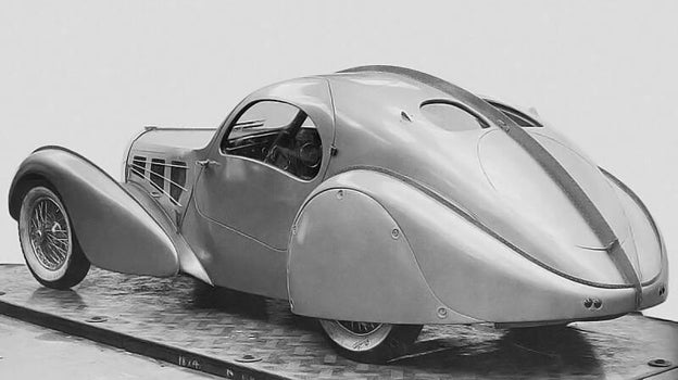 El Bugatti Type 57S Aerolithe, de 1935