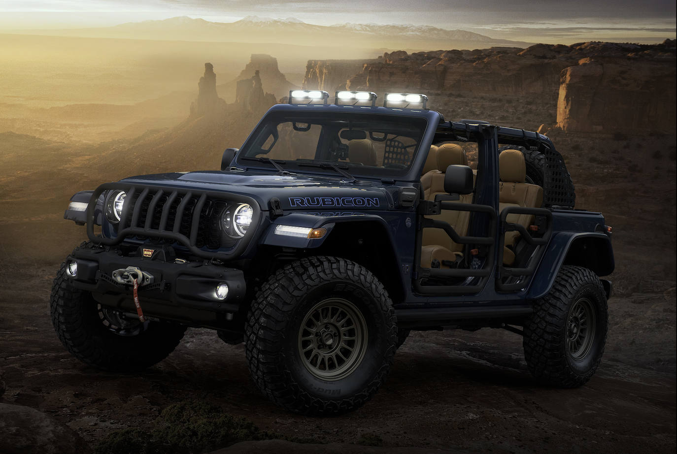 Nueva de vehículos conceptuales llamativos, eficientes y con capacidad para misiones específicas durante el 57 Easter Jeep Safari anual (del 1 al 9 de abril de 2023) en Moab, Utah