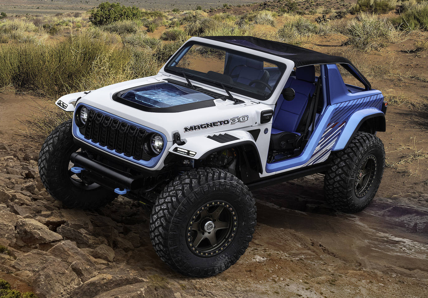 La marca Jeep y los equipos de diseño de Jeep Performance Parts (JPP) by Mopar han creado varios vehículos únicos en su clase para trepar por rocas y atravesar terrenos que llevarán la tracción a cuatro ruedas al siguiente nivel