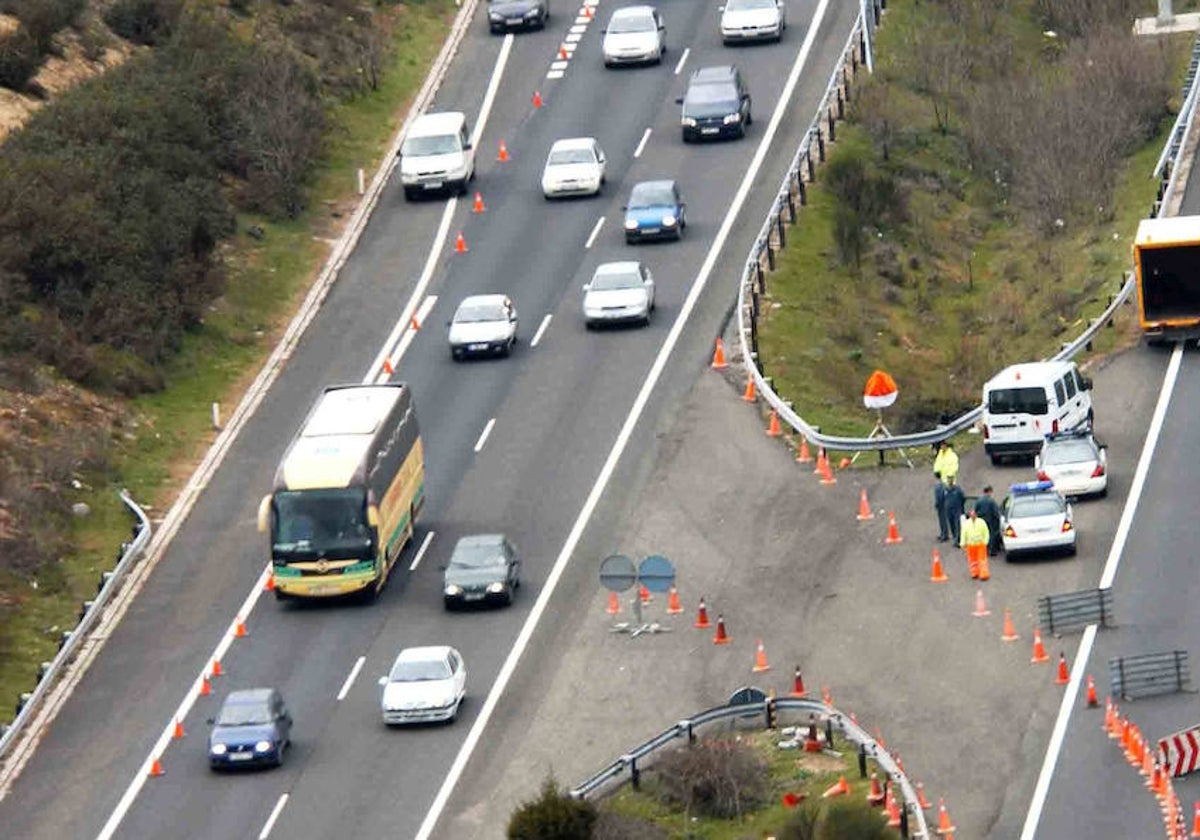 Control de la DGT en carretera