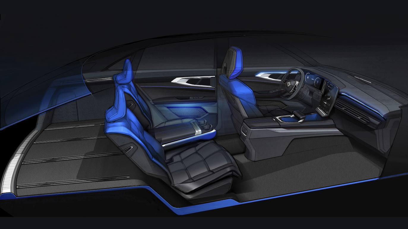 Nuevo Renault Rafale utiliza la plataforma modular CMF-CD de la Alianza, que ofrece el más alto nivel de prestaciones en términos de tecnología, tanto en chasis como en grupos motopropulsores y electrónica. Se sitúa a la cabeza de su segmento en términos de autonomía y bajas emisiones de CO2 gracias a su motor E-Tech full hybrid de 200 CV combinado con una caja de cambios automática multimodo. Más adelante se beneficiará de una nueva versión de alto rendimiento del motor E-Tech, que desarrollará 300 CV y ofrecerá tracción a las cuatro ruedas.