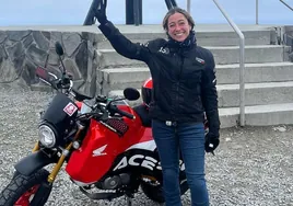 Alicia Sornosa, la española que caza récords en moto