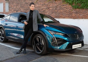 Bárbara Lennie y el 'Allure' del Peugeot 408