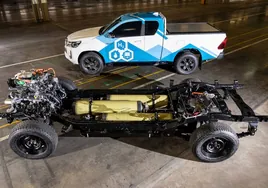 Toyota presenta el Hilux con pila de combustible de hidrógeno