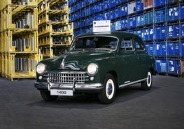Así era el 1400: el primer Seat cumple 70 años