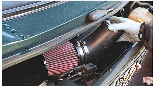 El motor central no tiene un acceso fácil