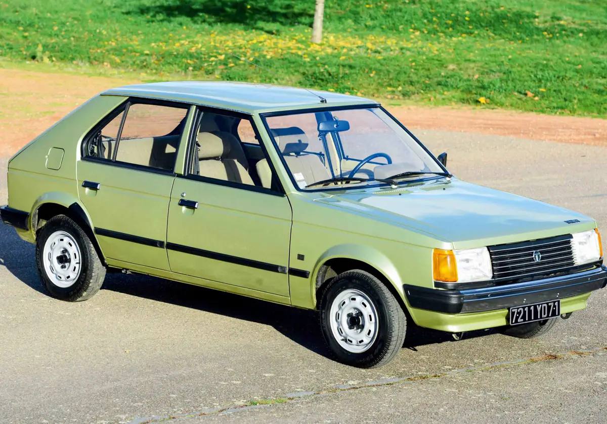 1981 - Talbot Horizon. Nació en el año en el que España vio peligrar su joven democracia con el intento de golpe de Estado del 23-F. El Horizon era un coche construido sobre la base del anterior Simca 1.200, de tamaño medio, pero con una estructura de dos volúmenes y un diseño que lo hacían muy amplio en su interior. El Peugeot 505 se queda con el segundo puesto. La tercera plaza es para la versión diésel del Seat Ritmo.