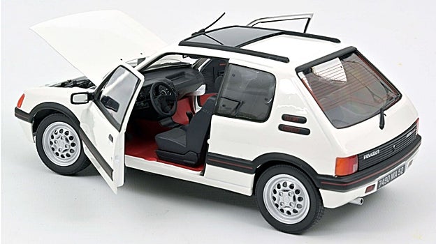 205 GTi de 1988 a escala 1/18