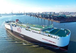 Explorer NO.1: El gigante barco chino que trae coches a Europa