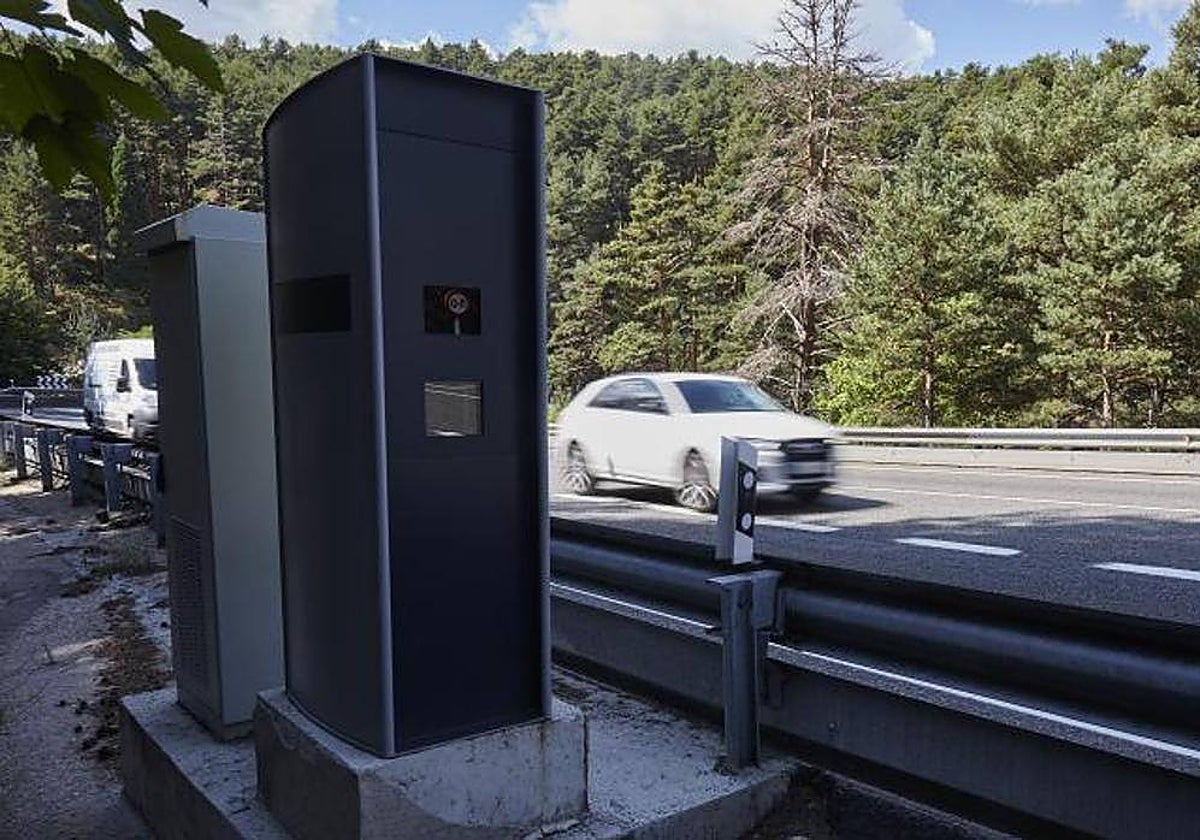 Imagen de archivo de uno de los radares de España que más coche caza