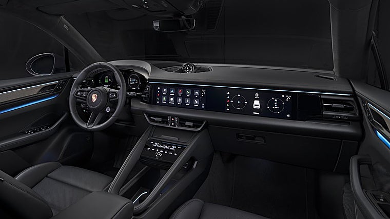 Interior del Macan 100% eléctrico