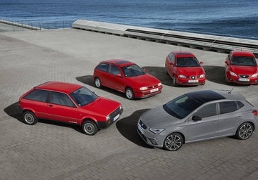 Aniversario de un icono: el Seat Ibiza celebra su 40 cumpleaños