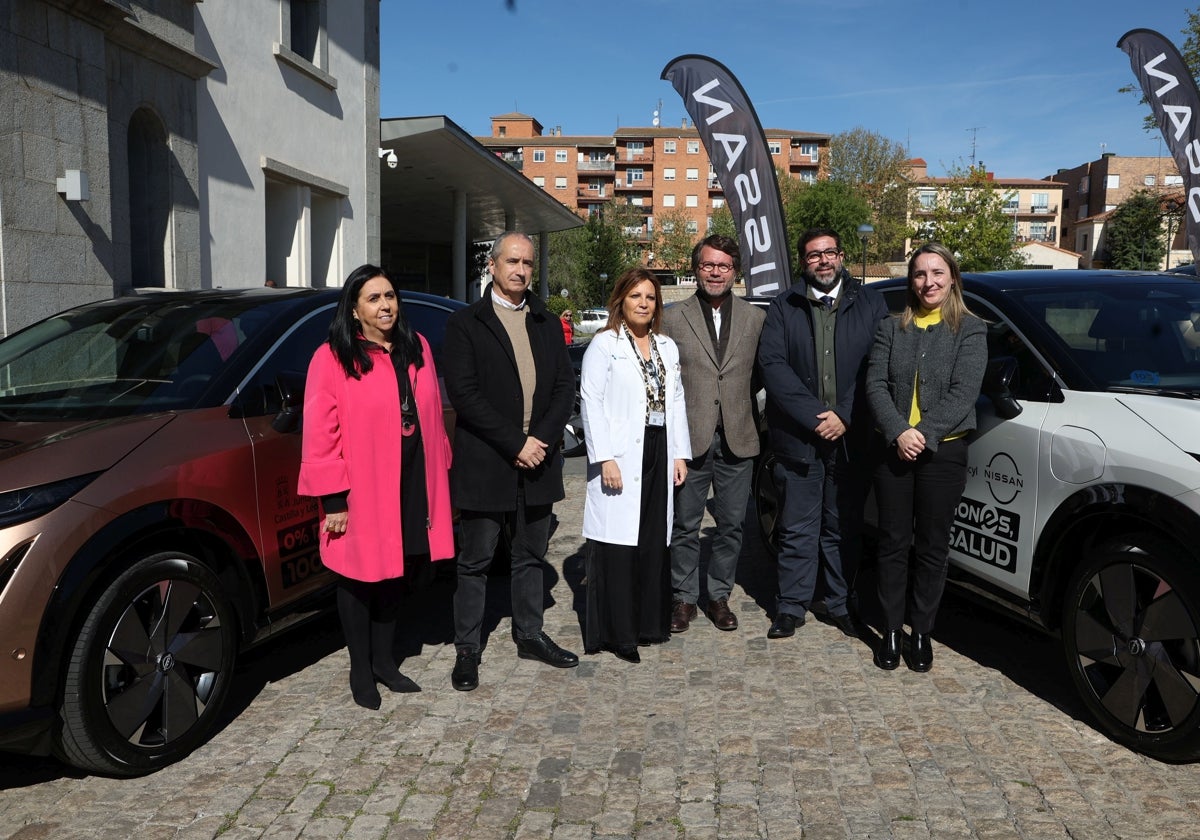 Nissan Ariya 100% eléctricos prestarán atención médica primaria en zonas de Ávila con baja densidad de población