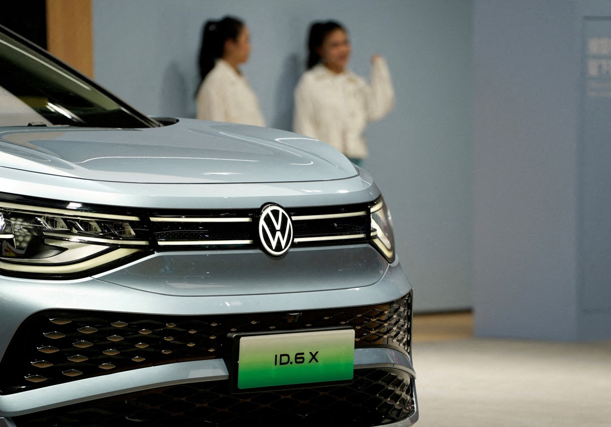 Volkswagen ID.6 en el Salón del Automóvil de Pekín.