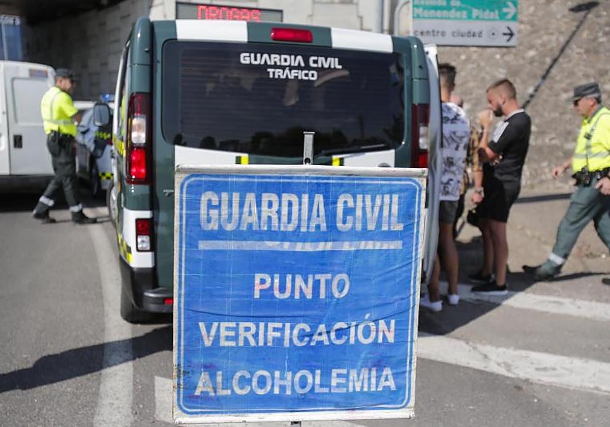 Un control de alcoholemia