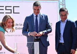 La fábrica china de baterías Envision inicia su construcción en Cáceres