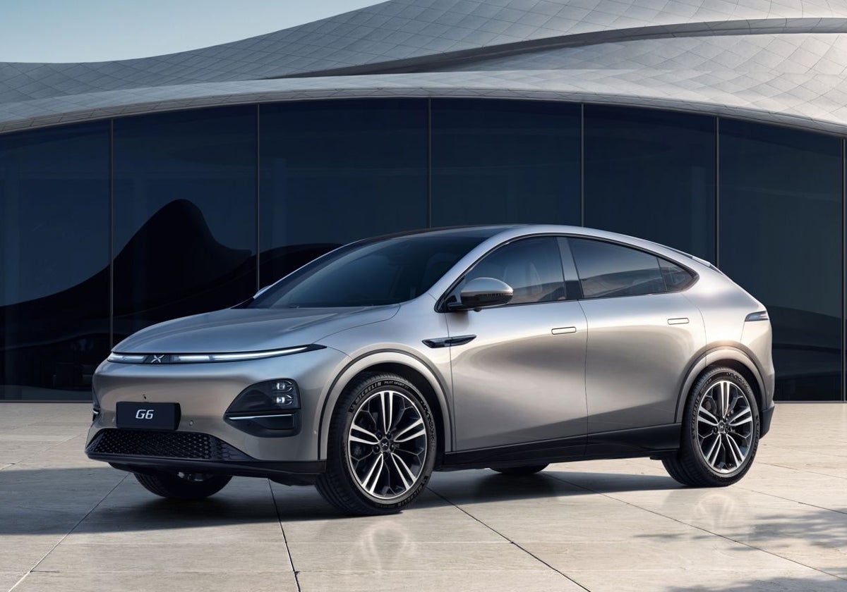 El Xpeng G6 es un SUV eléctrico que llegará a Europa en 2025.